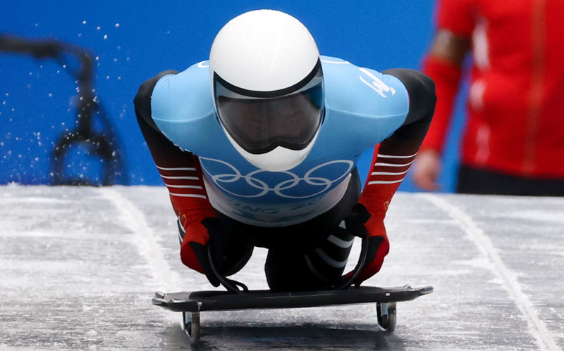 China bags first Olympic medal in skeleton racing