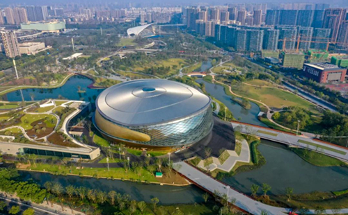 The designer behind the largest Asian Games venue in downtown Hangzhou