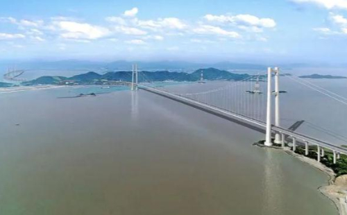 Zhoushan building landmark cross-sea bridges