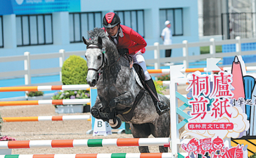 Hangzhou's equestrian venue saddles up for success