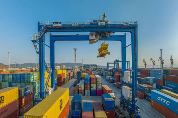 Taizhou reports robust growth in container throughput in Q1