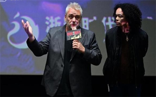 French director Luc Besson in Hangzhou to promote new film