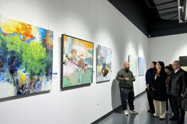 Contemporary art exhibition opens in Lishui