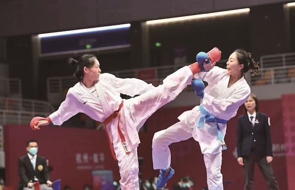 Wenzhou karate athlete secures gold at national championship