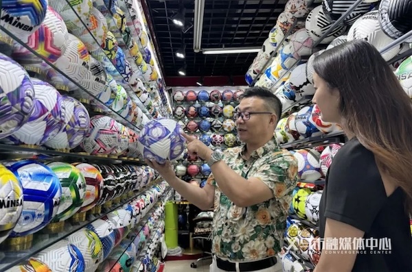 Yiwu sees surge in orders amid Paris Olympics