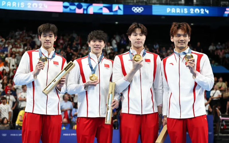 Wenzhou athletes win gold in men's 4x100m medley relay 