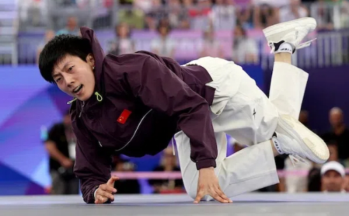 Wenzhou's Zeng Yingying shines in Paris Olympics breaking competition