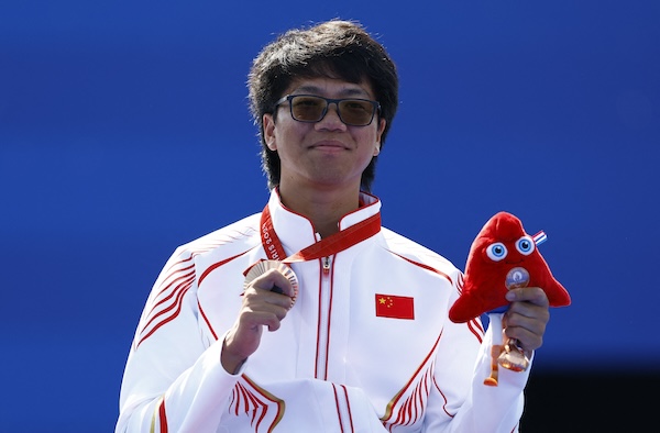 Jiaxing archer Zhang Tianxin wins bronze at Paris Paralympics