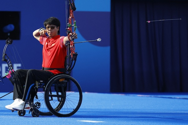 Jiaxing's Zhang Tianxin wins gold at Paris Paralympics