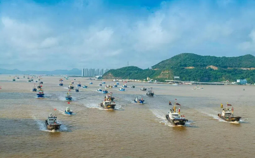 Full-scale fishing season begins in Zhoushan