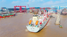 Zhoushan boosts cold chain transport for distant-water fishery