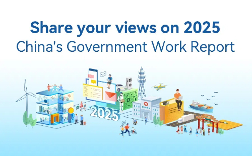 Share Your Views on Government Work Report