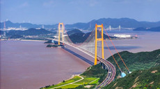 Zhoushan Cross-Sea Bridge celebrates 15th anniversary