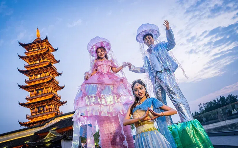 Wuzhen festival celebrates spring and heritage