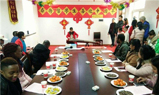 International students celebrate Chinese New Year in Zhoushan
