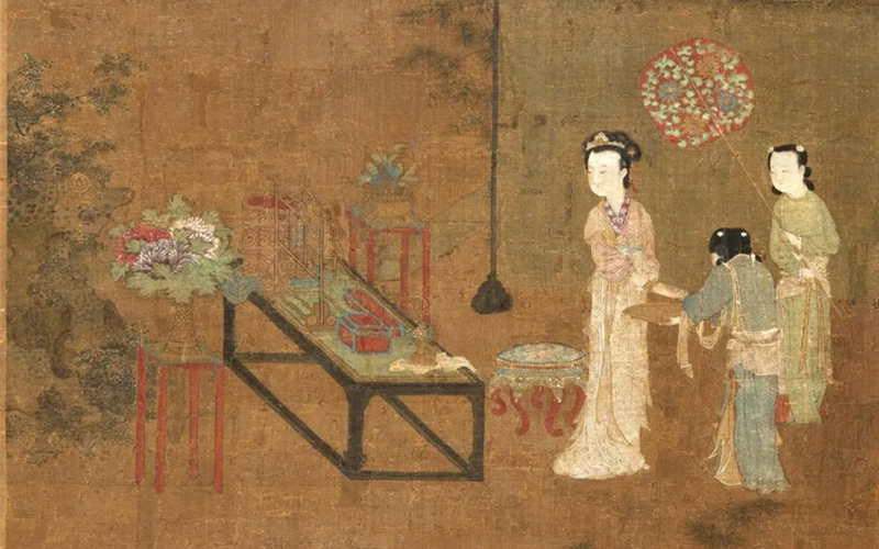 Online exhibition gathers painterly images of ancient Chinese women