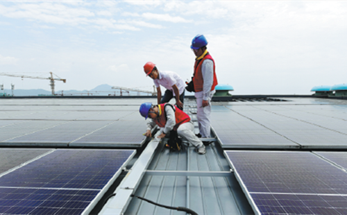 Rooftop solar helping nation meet green goals