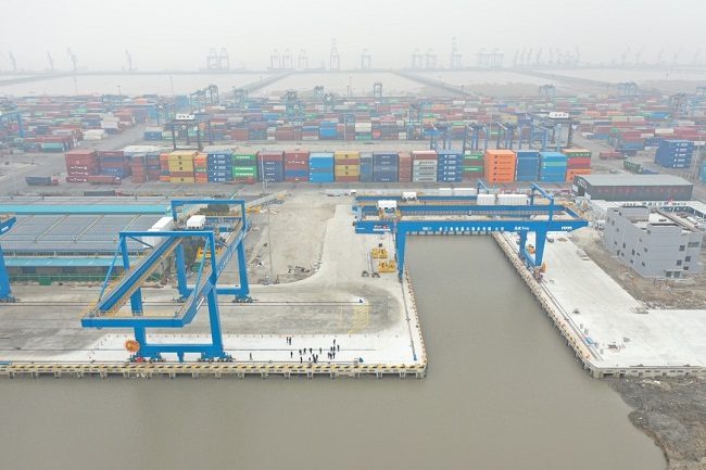 Four more berths to boost Jiaxing Port's capacity