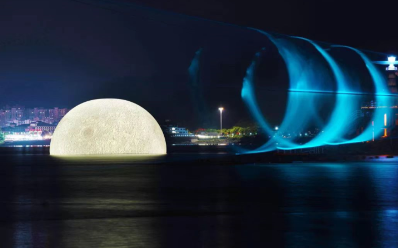 Qiandao Lake International Biennale of Light Art opens