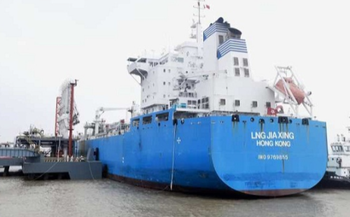 Jiaxing LNG Terminal starts operating
