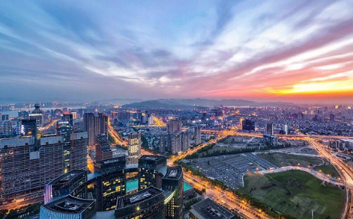 A glimpse of Qiantang district
