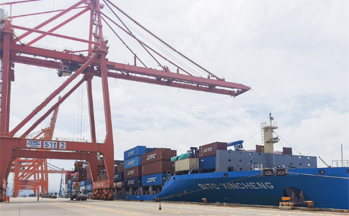 Wenzhou-Indonesia direct shipping service launched