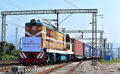 Over 1,500 Yiwu-Xinjiang-Europe freight trains depart Yiwu in Jan-Nov