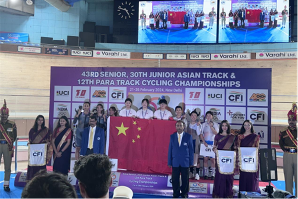 2 Huzhou riders claim Asian track cycling titles