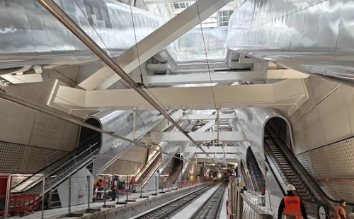 Paris welcomes Haining-made escalators in stations