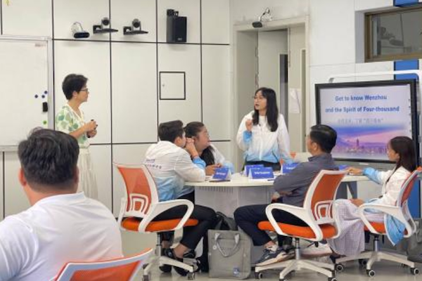 China-Cambodia Student Entrepreneurship Training Camp held in Wenzhou