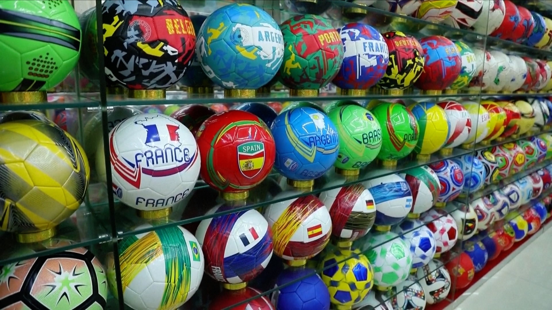 Chinese export hub sees order surge for football World Cup gear