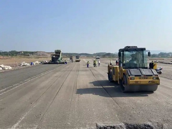 Dongyang Hengdian Airport under construction