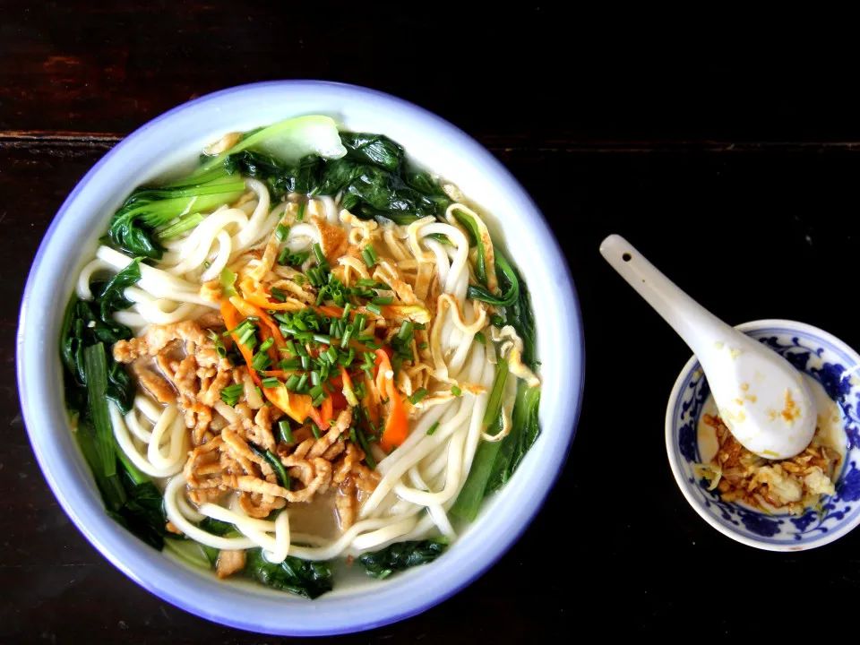 A bowl of one noodle in Pujiang