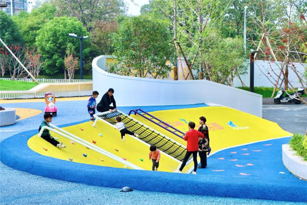 Jinhua makes progress in building pocket parks 