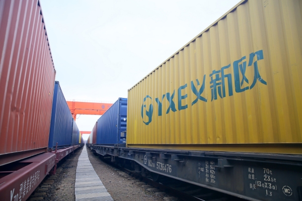 China-Europe freight train adds new entry-exit port