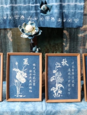 Traditional printing and dyeing art exhibition showcases cultural heritage in Jinhua