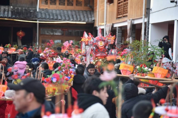 Traditional dragon lantern dancing to begin in Jinhua's Pan'an