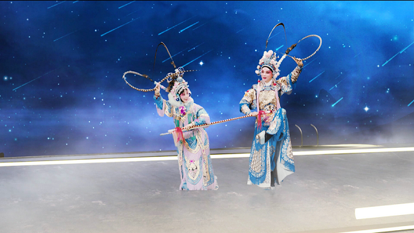 Adding digital charm to traditional Chinese opera