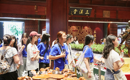 Cross-Strait students experience traditional Chinese medicine in Yiwu