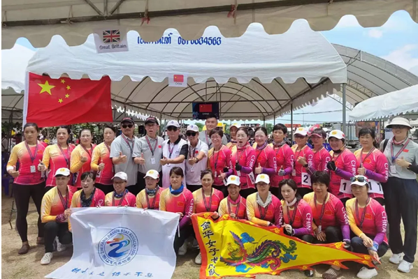 Jinhua women's dragon boat team shines at world championship