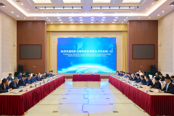 Kazakhstan Temir Zholy delegation visits Jinhua