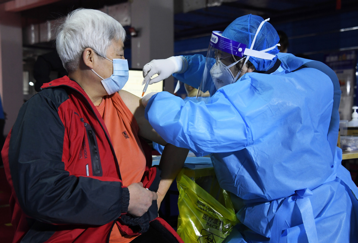 Most Shaoxing elderly vaccinated against COVID-19