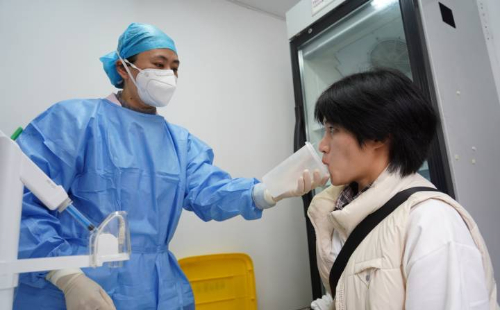 Inhalable COVID vaccines available in Shaoxing