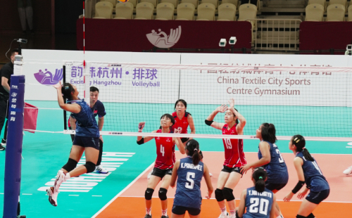 Asian U16 Women's Volleyball Championship held in Shaoxing