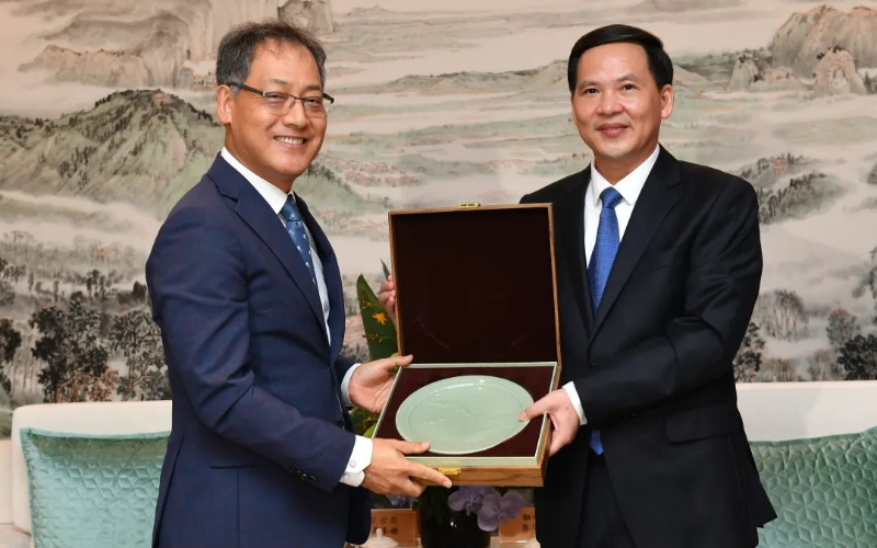 South Korean consul general in Shanghai visits Shaoxing