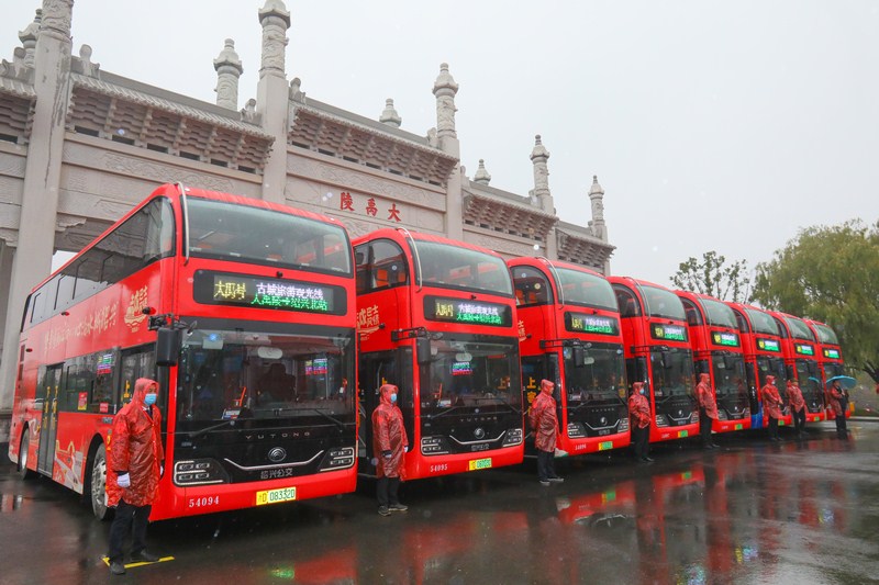Double-decker bus back in business after 10 years