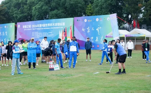 World Cup Woodball Championship opens in Shaoxing's Shangyu district