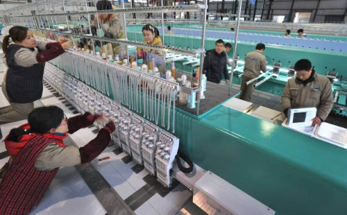 Zhuji embroidery machine industry makes global impact