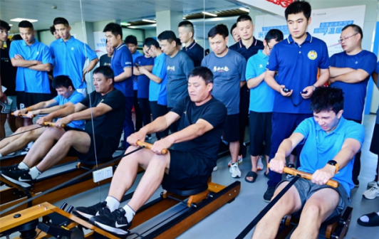 Shaoxing holds sports meet for community gym members