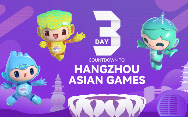 3-day countdown to Asian Games
